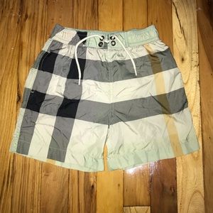 Boys’ Burberry Swim Trunks